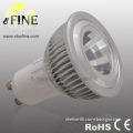 6W COB LED bulb GU10 LED lamp aluminium body
